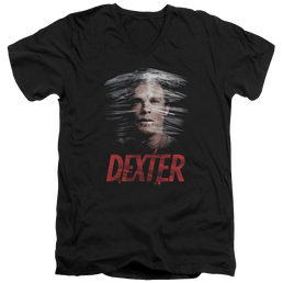 Dexter Plastic Wrap - Men's V-Neck T-Shirt Men's V-Neck T-Shirt Dexter   