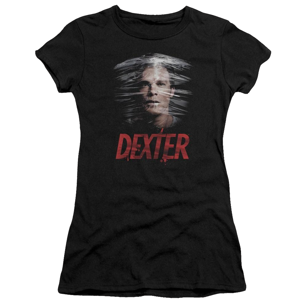 Dexter Plastic Wrap - Juniors T-Shirt Juniors T-Shirt Dexter   
