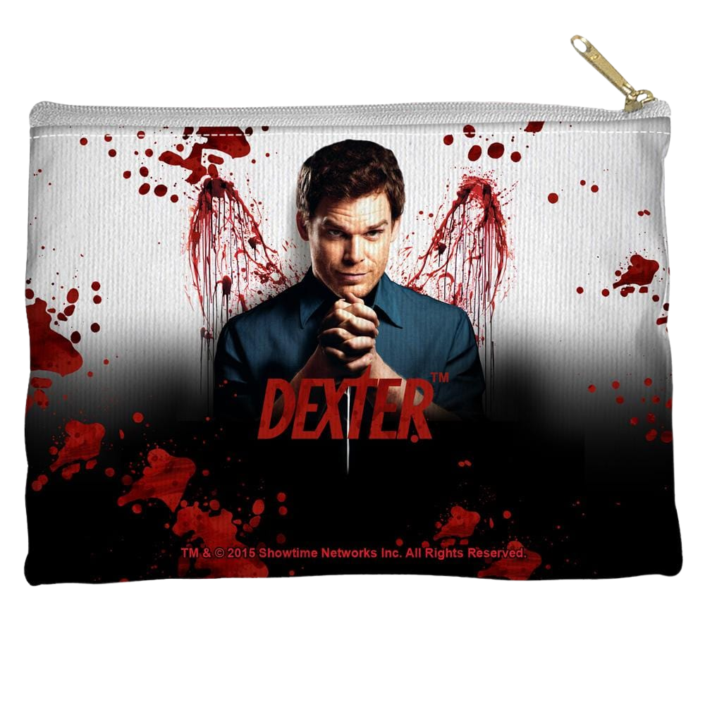 Dexter Blood Never Lies - Straight Bottom Accessory Pouch Straight Bottom Accessory Pouches Dexter   