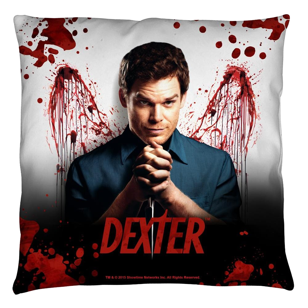 Dexter Blood Never Lies Throw Pillow Throw Pillows Dexter   