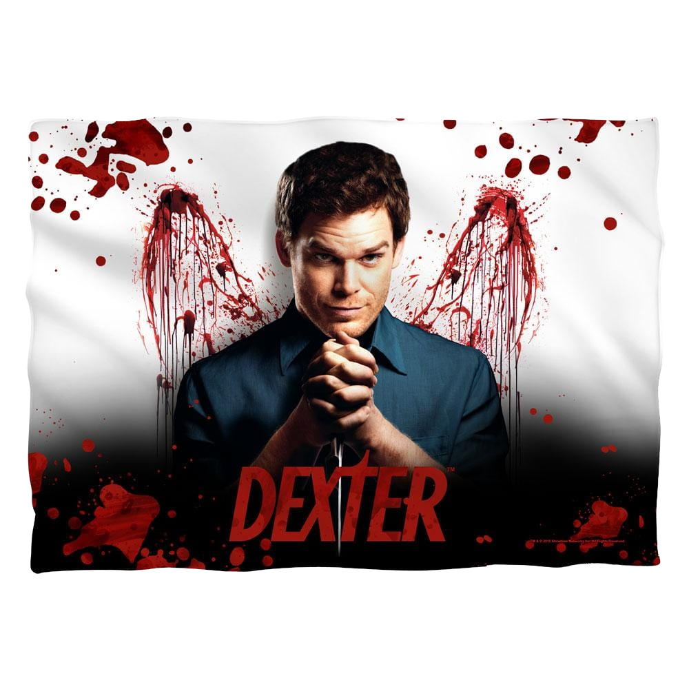 Dexter Blood Never Lies (Front/Back Print) - Pillow Case Pillow Cases Dexter   
