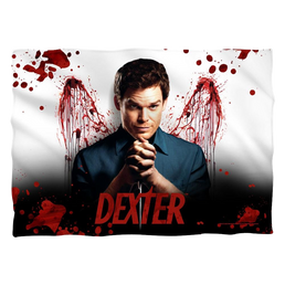 Dexter Blood Never Lies (Front/Back Print) - Pillow Case Pillow Cases Dexter   