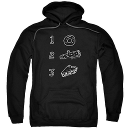 Twin Peaks Pie Log Donut Pullover Hoodie Pullover Hoodie Twin Peaks   