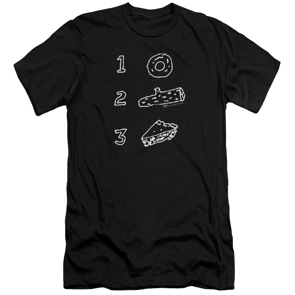 Twin Peaks Pie Log Donut Men's Premium Slim Fit T-Shirt Men's Premium Slim Fit T-Shirt Twin Peaks   