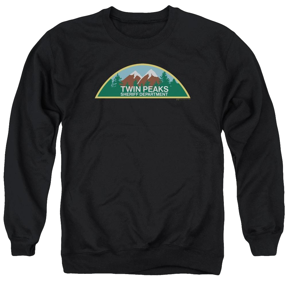 Twin Peaks Sheriff Department Men's Crewneck Sweatshirt Men's Crewneck Sweatshirt Twin Peaks   