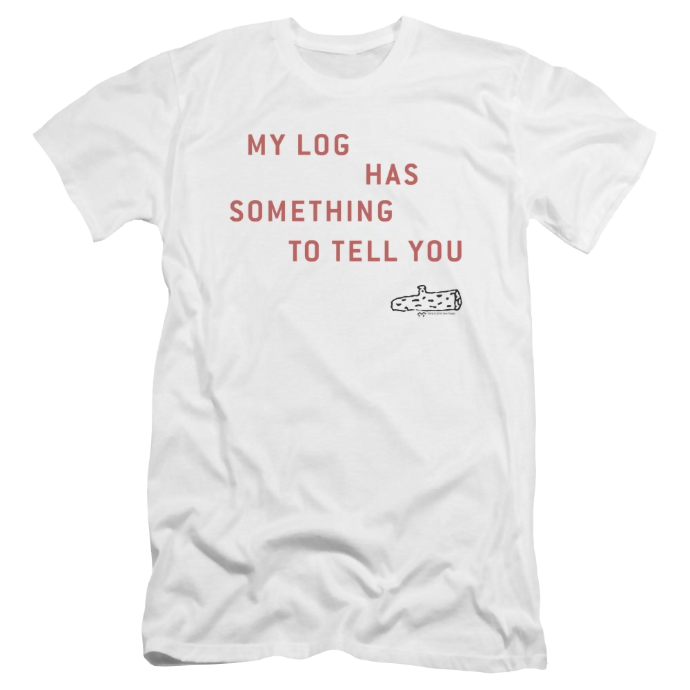 Twin Peaks My Log Men's Premium Slim Fit T-Shirt Men's Premium Slim Fit T-Shirt Twin Peaks   