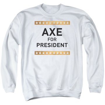 Billions Axe For President - Men's Crewneck Sweatshirt Men's Crewneck Sweatshirt Billions   