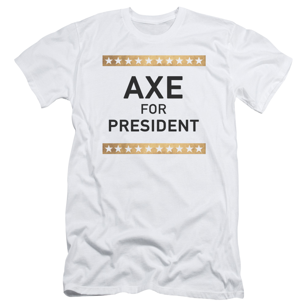 Billions Axe For President - Men's Slim Fit T-Shirt Men's Slim Fit T-Shirt Billions   