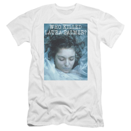 Twin Peaks Who Killed Laura Men's Premium Slim Fit T-Shirt Men's Premium Slim Fit T-Shirt Twin Peaks   