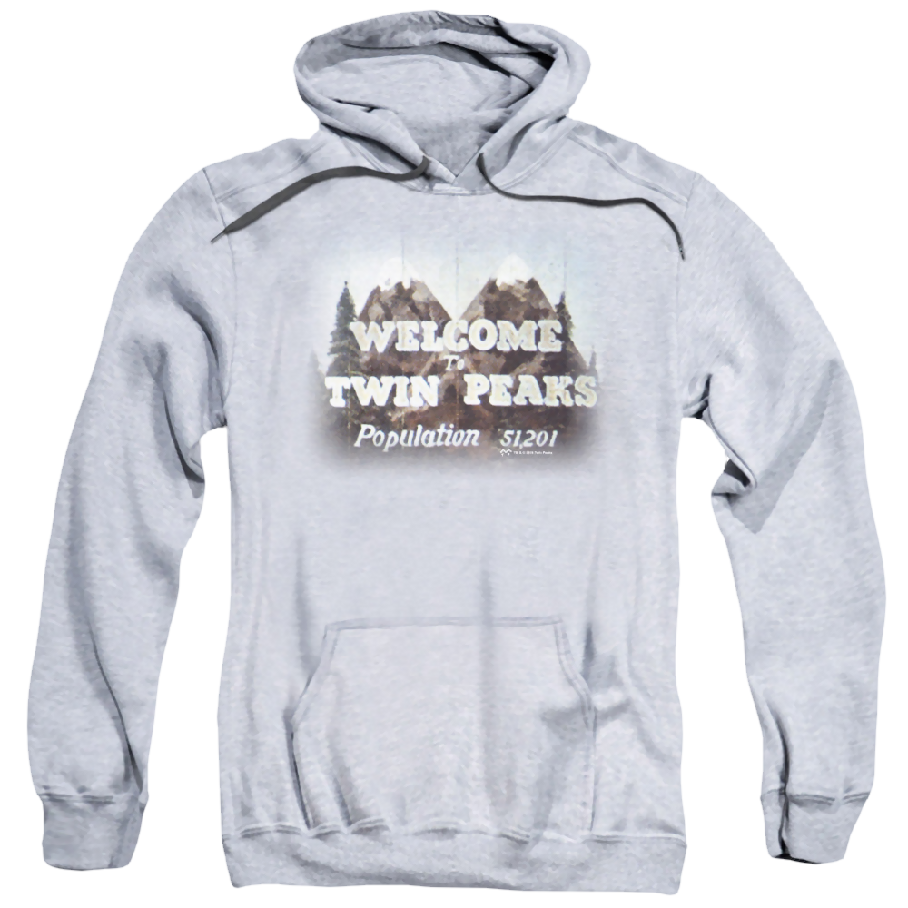 Twin Peaks Welcome To - Pullover Hoodie Pullover Hoodie Twin Peaks   