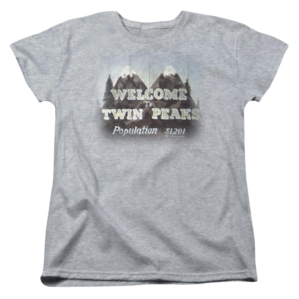 Twin Peaks Welcome To Women's T-Shirt Women's T-Shirt Twin Peaks   