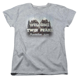 Twin Peaks Welcome To Women's T-Shirt Women's T-Shirt Twin Peaks   