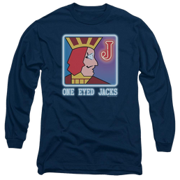 Twin Peaks One Eyed Jacks Men's Long Sleeve T-Shirt Men's Long Sleeve T-Shirt Twin Peaks   