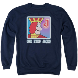 Twin Peaks One Eyed Jacks Men's Crewneck Sweatshirt Men's Crewneck Sweatshirt Twin Peaks   
