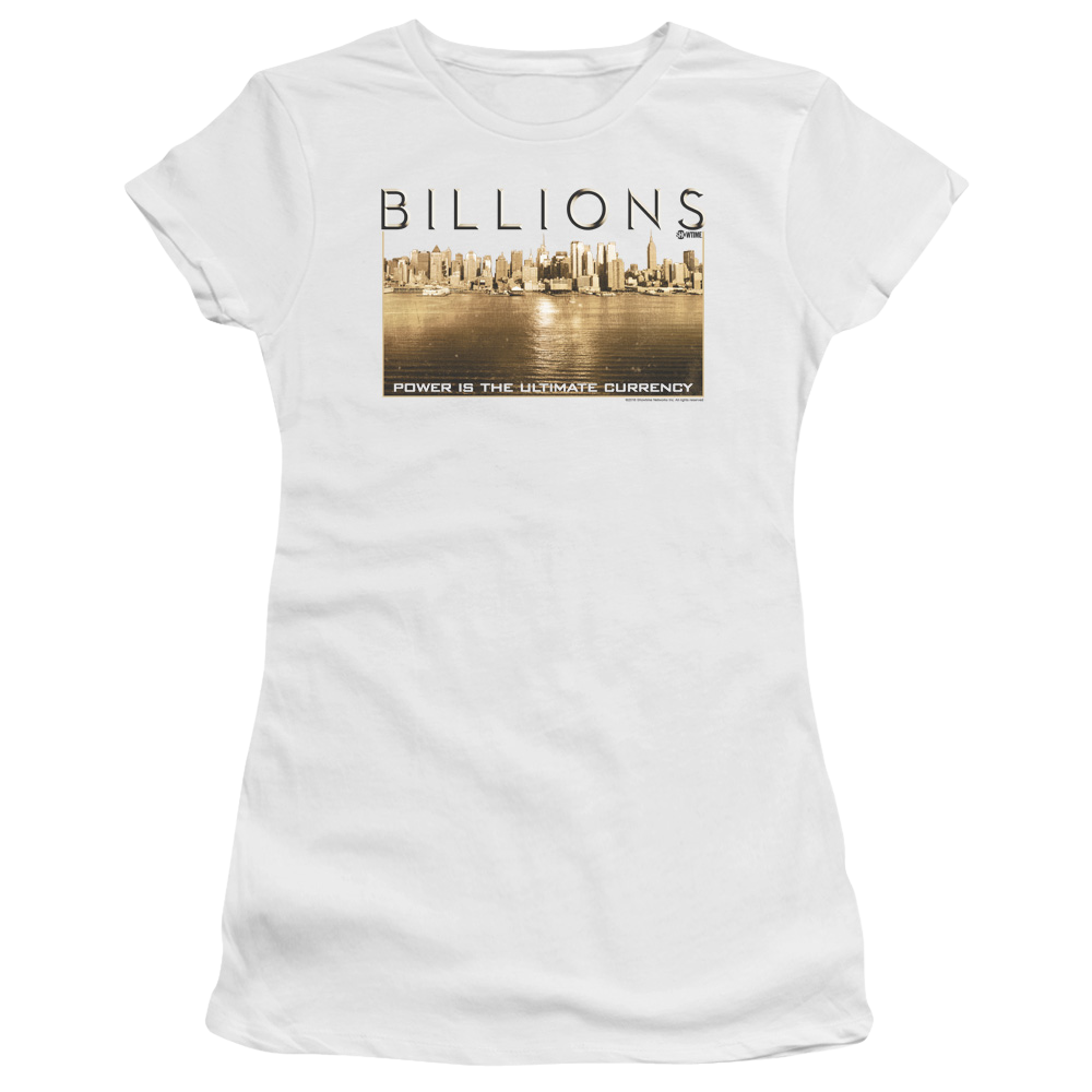 Billions Golden City - Juniors T-Shirt Juniors T-Shirt Billions   