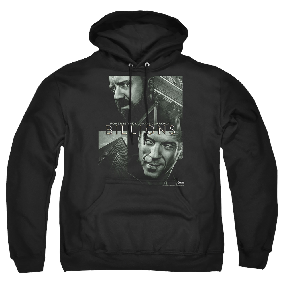 Billions Currency Poster - Pullover Hoodie Pullover Hoodie Billions   
