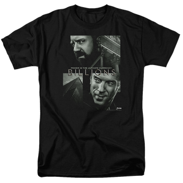 Billions Currency Poster - Men's Regular Fit T-Shirt Men's Regular Fit T-Shirt Billions   