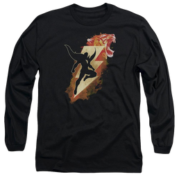 Shazam Movie Tiger Bolt - Men's Long Sleeve T-Shirt Men's Long Sleeve T-Shirt Shazam   