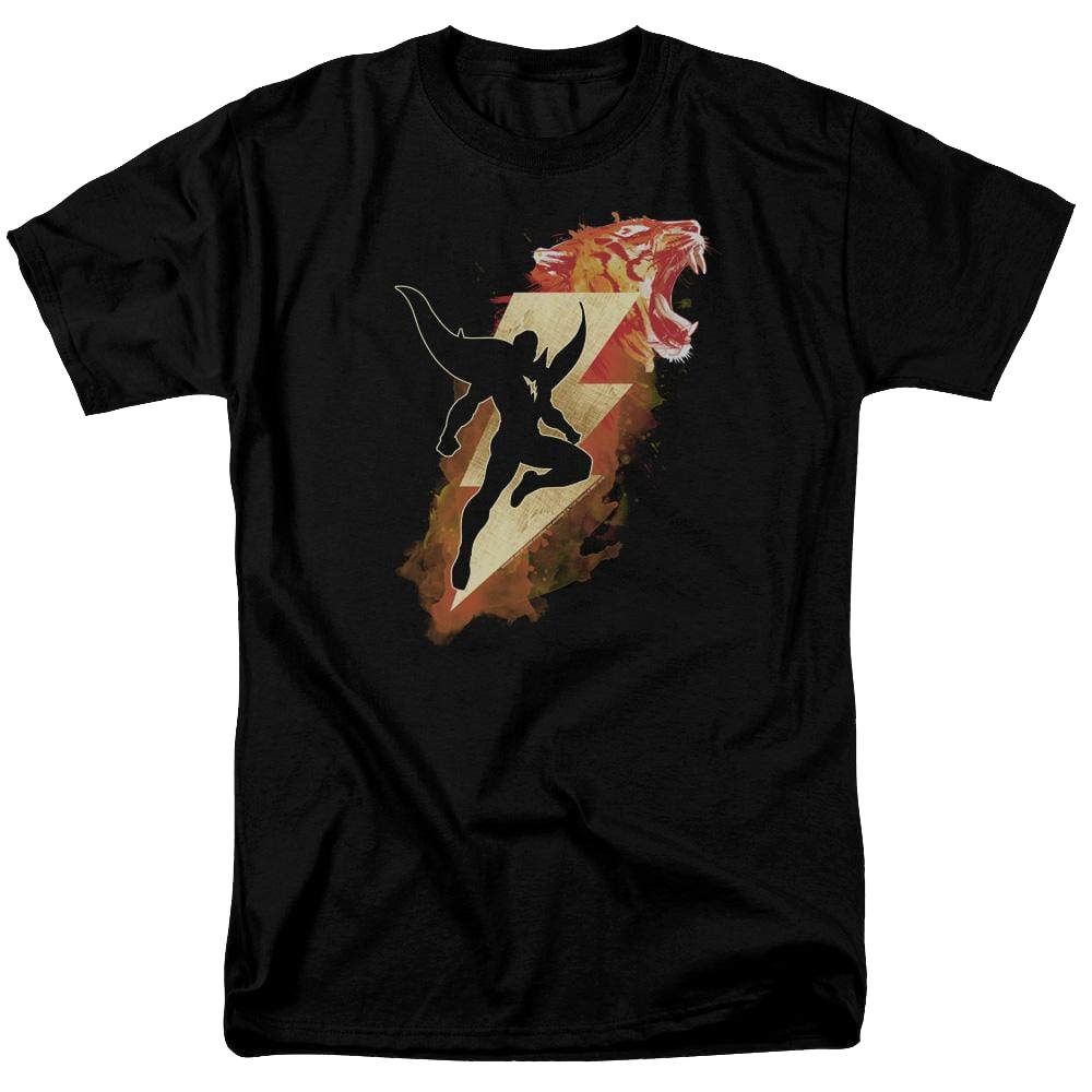 Shazam Movie Tiger Bolt - Men's Regular Fit T-Shirt Men's Regular Fit T-Shirt Shazam   