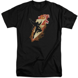 Shazam Movie Tiger Bolt - Men's Tall Fit T-Shirt Men's Tall Fit T-Shirt Shazam   