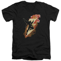 Shazam Movie Tiger Bolt - Men's V-Neck T-Shirt Men's V-Neck T-Shirt Shazam   