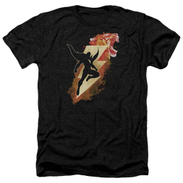 Shazam Movie Tiger Bolt - Men's Heather T-Shirt Men's Heather T-Shirt Shazam   