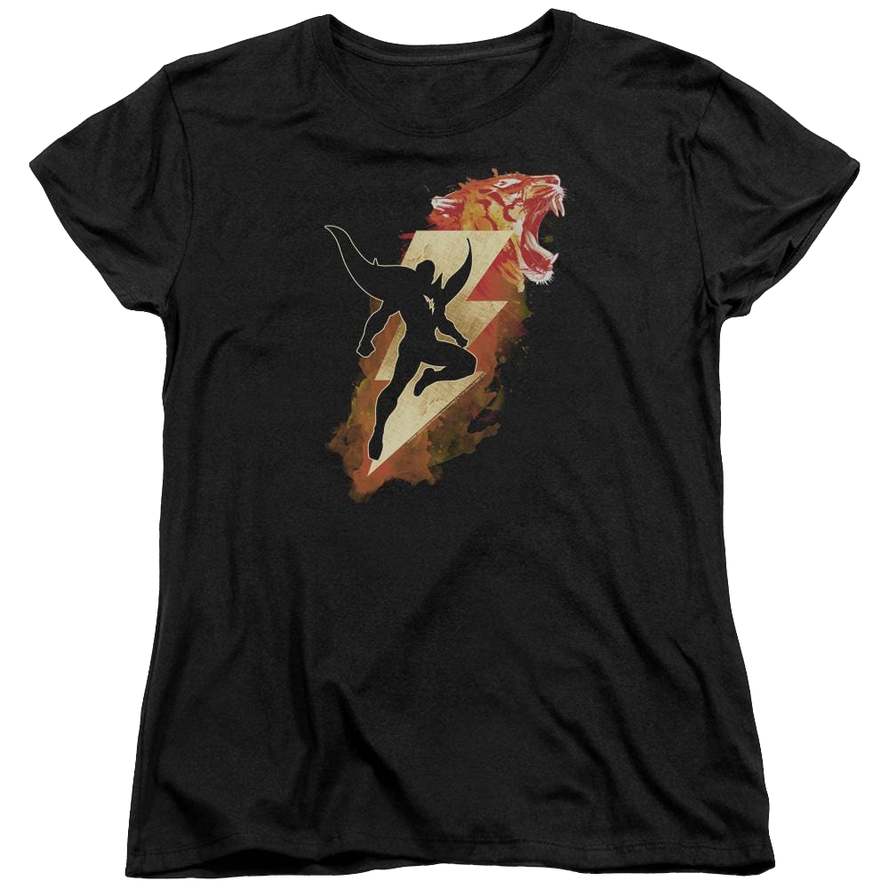 Shazam Movie Tiger Bolt - Women's T-Shirt Women's T-Shirt Shazam   