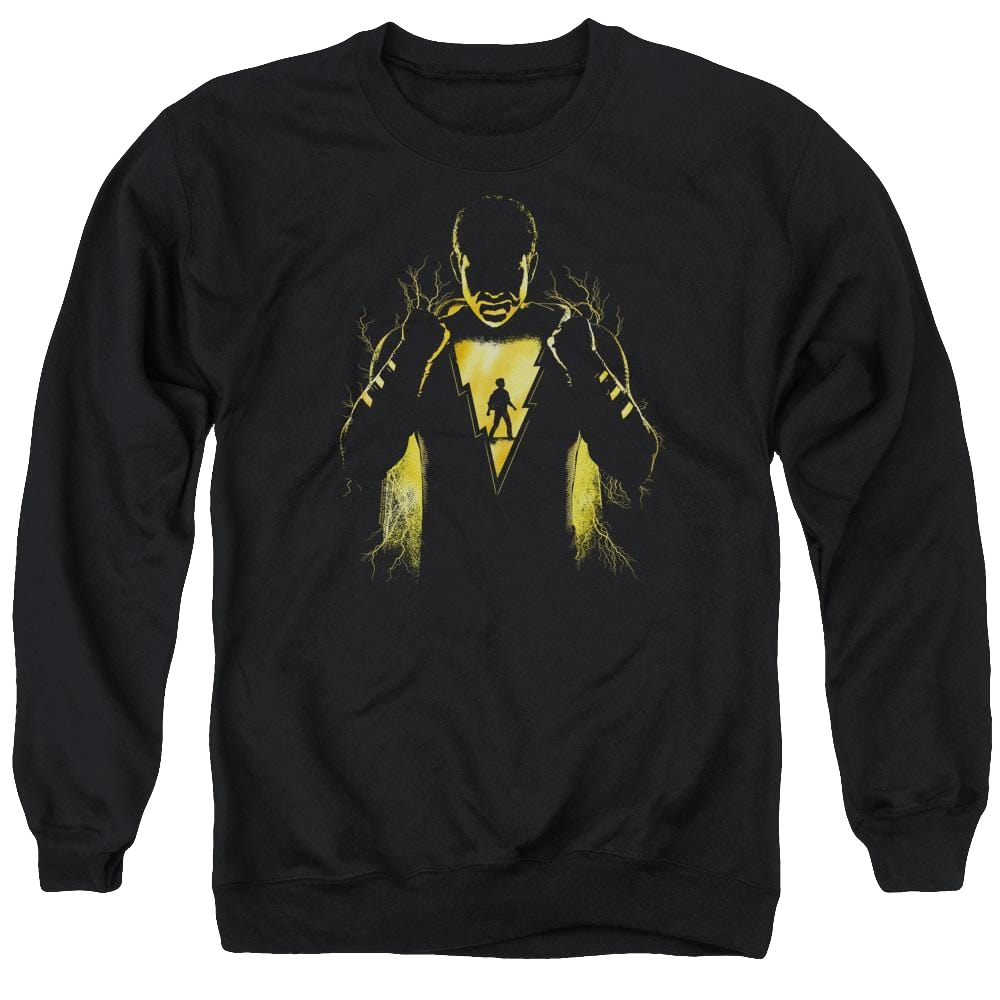 Shazam Movie Whats Inside - Men's Crewneck Sweatshirt Men's Crewneck Sweatshirt Shazam   