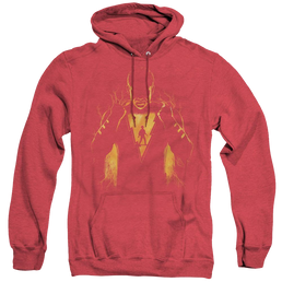 Shazam Movie Whats Inside - Heather Pullover Hoodie Heather Pullover Hoodie Shazam   