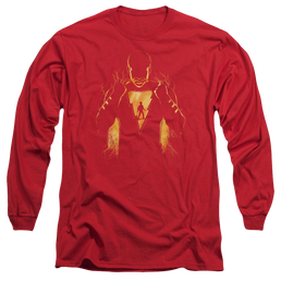 Shazam Movie Whats Inside - Men's Long Sleeve T-Shirt Men's Long Sleeve T-Shirt Shazam   