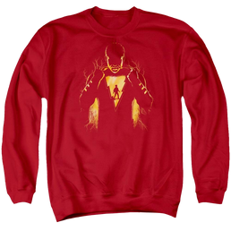 Shazam Movie Whats Inside - Men's Crewneck Sweatshirt Men's Crewneck Sweatshirt Shazam   