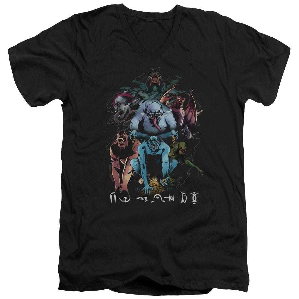 Shazam Movie Sins - Men's V-Neck T-Shirt Men's V-Neck T-Shirt Shazam   