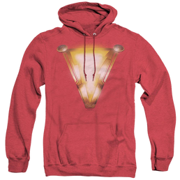 Shazam Movie Bolt - Heather Pullover Hoodie Heather Pullover Hoodie Shazam   