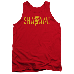 Shazam Movie Flat Logo - Men's Tank Top Men's Tank Shazam   
