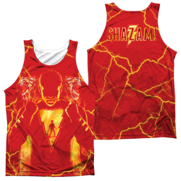 Shazam Movie Whats Inside Sub (Front/Back Print) - Men's All Over Print Tank Top Men's All Over Print Tank Shazam   