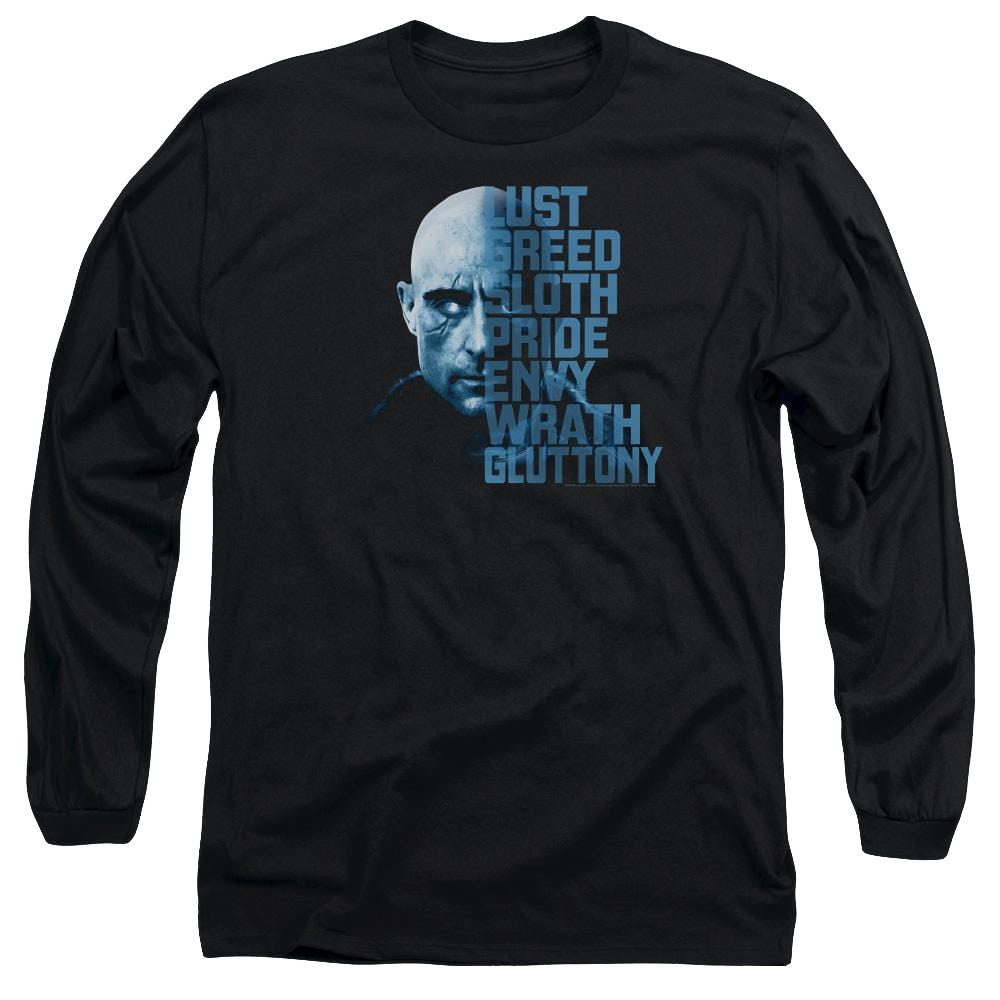 Shazam Movie Evil Sivana - Men's Long Sleeve T-Shirt Men's Long Sleeve T-Shirt Shazam   