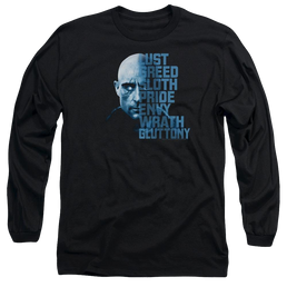 Shazam Movie Evil Sivana - Men's Long Sleeve T-Shirt Men's Long Sleeve T-Shirt Shazam   