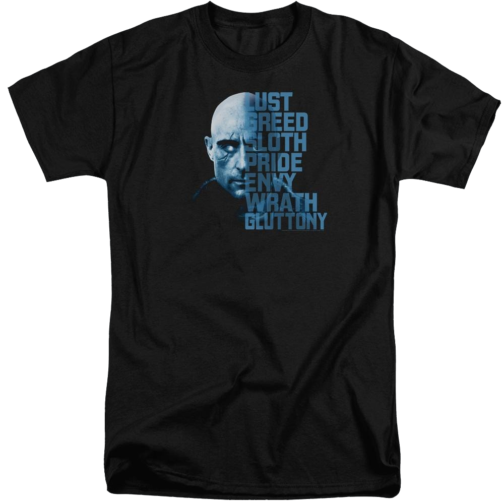 Shazam Movie Evil Sivana - Men's Tall Fit T-Shirt Men's Tall Fit T-Shirt Shazam   