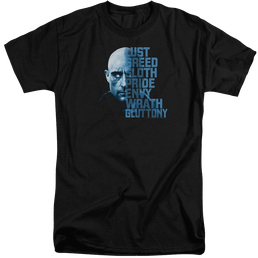 Shazam Movie Evil Sivana - Men's Tall Fit T-Shirt Men's Tall Fit T-Shirt Shazam   