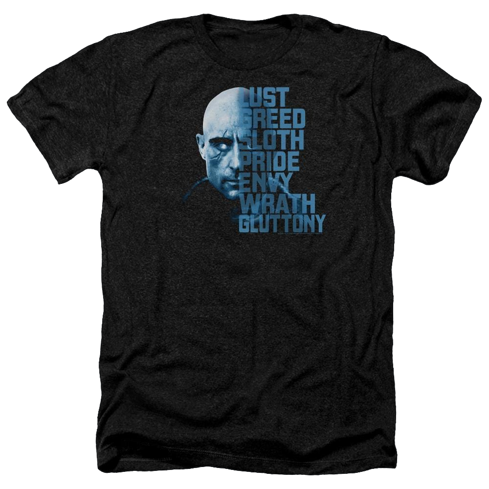 Shazam Movie Evil Sivana - Men's Heather T-Shirt Men's Heather T-Shirt Shazam   