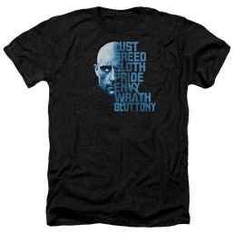 Shazam Movie Evil Sivana - Men's Heather T-Shirt Men's Heather T-Shirt Shazam   