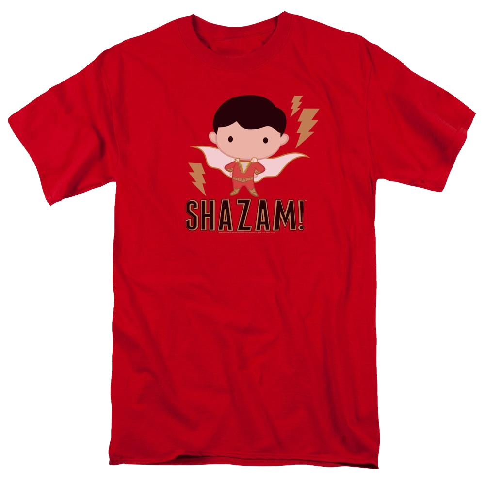 Shazam Movie Shazam Chibi - Men's Regular Fit T-Shirt Men's Regular Fit T-Shirt Shazam   