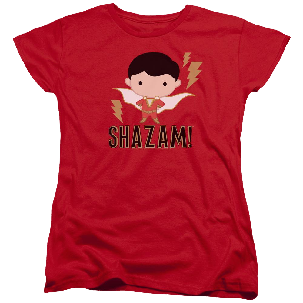 Shazam Movie Shazam Chibi - Women's T-Shirt Women's T-Shirt Shazam   