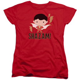Shazam Movie Shazam Chibi - Women's T-Shirt Women's T-Shirt Shazam   