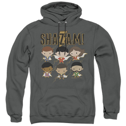 Shazam Movie Chibi Group - Pullover Hoodie Pullover Hoodie Shazam   