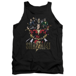 Shazam Movie Group Of Heroes - Men's Tank Top Men's Tank Shazam   