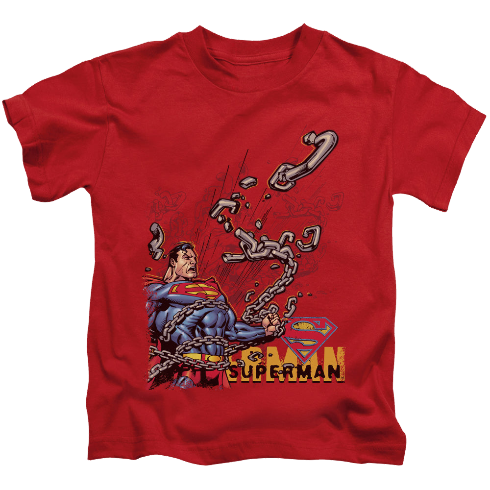 Superman Breaking Chains - Kid's T-Shirt Kid's T-Shirt (Ages 4-7) Superman   
