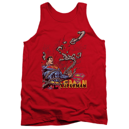 Superman Breaking Chains - Men's Tank Top Men's Tank Superman   