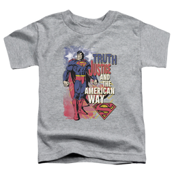 Superman Truth Justice - Toddler T-Shirt Toddler T-Shirt Superman   