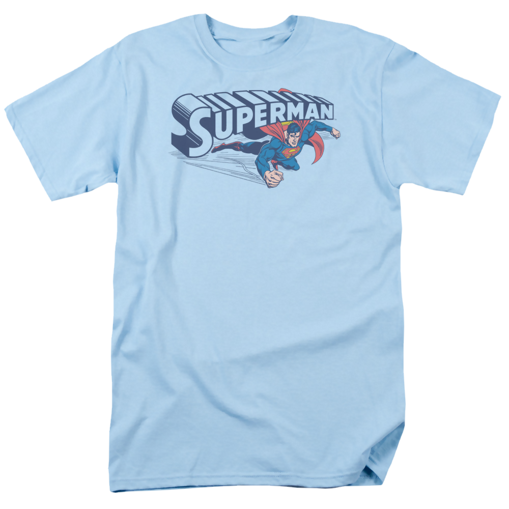 Superman Under Logo - Men's Regular Fit T-Shirt Men's Regular Fit T-Shirt Superman   